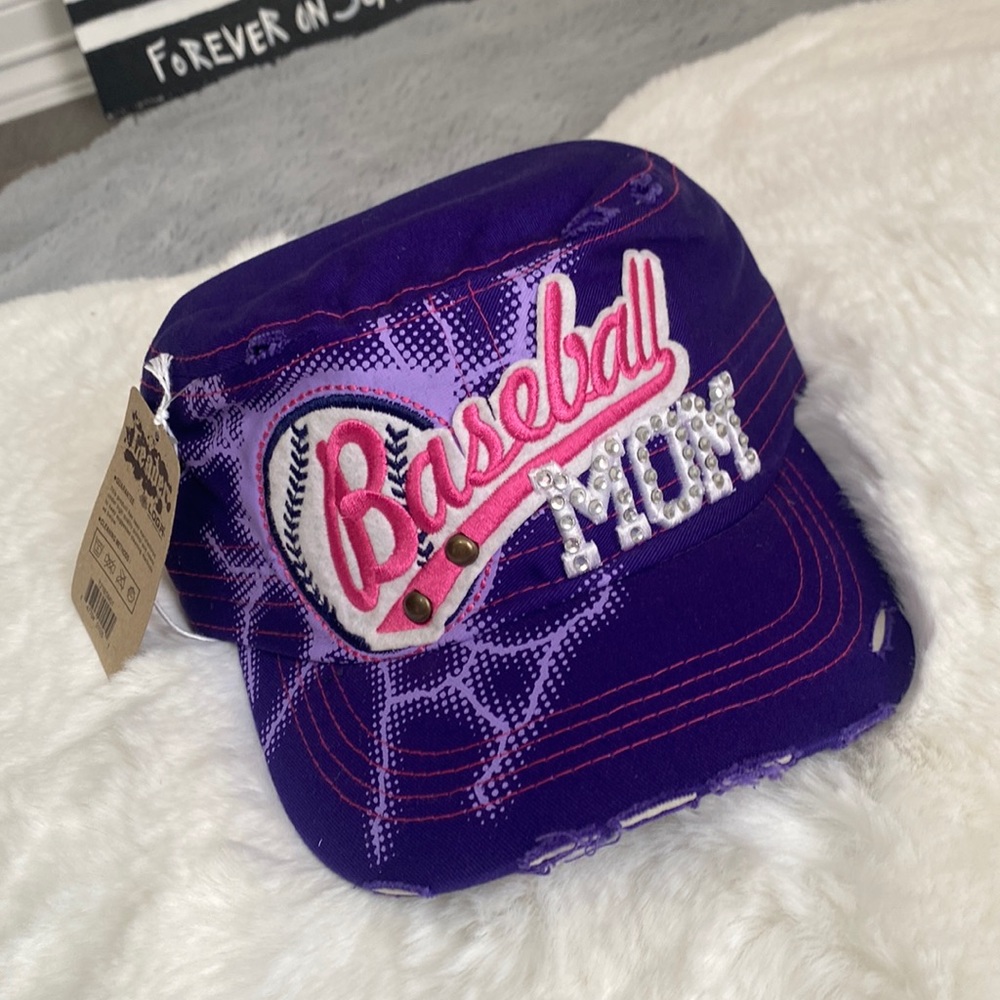 Sports Mom Hat Baseball